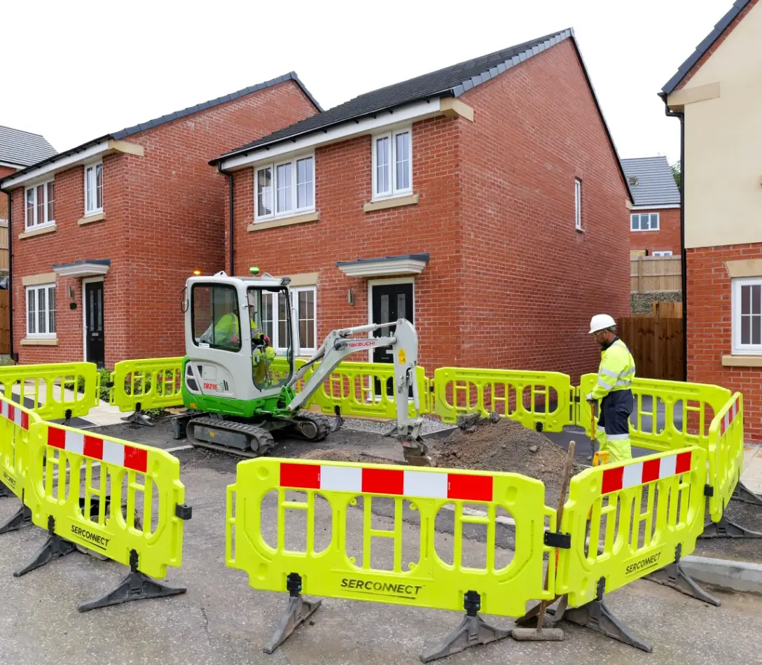 Team at a fault response at a property