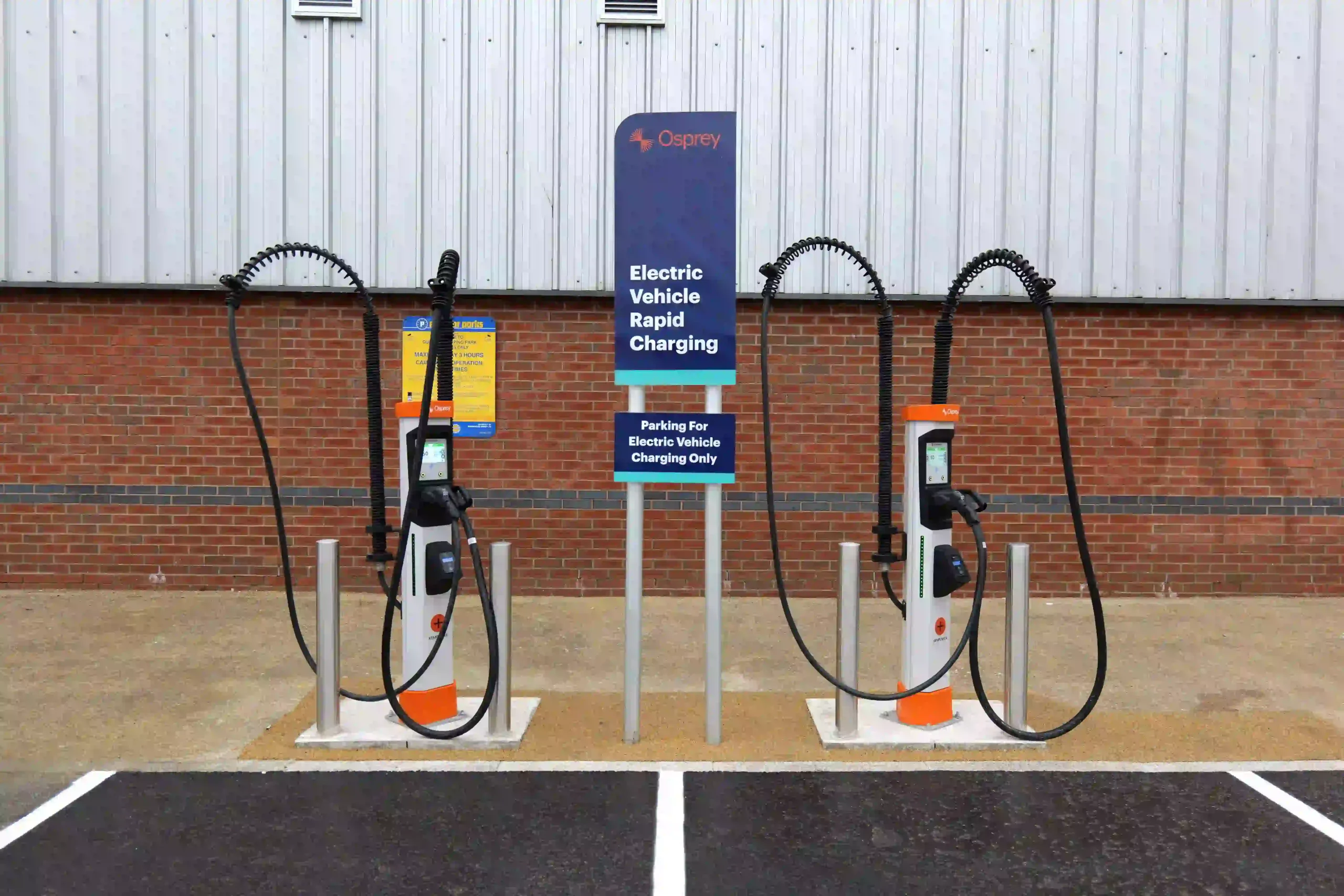 Osprey Charging Network charging points