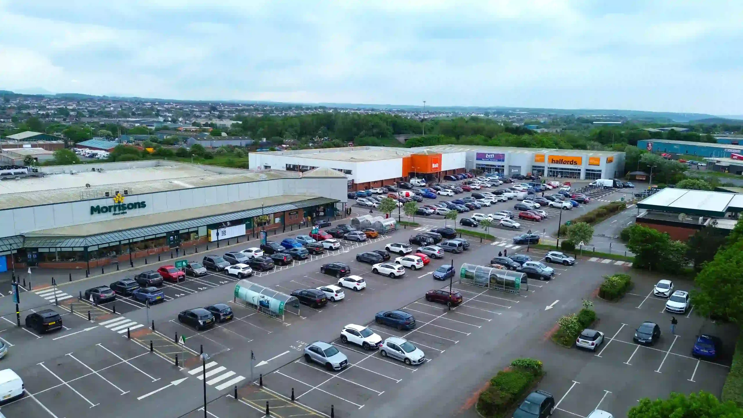 Osprey Charging Network case study - car park